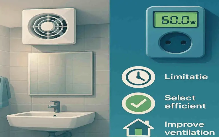 How Much Electricity Does a Bathroom Fan Use? Energy Tips for a Smarter Home