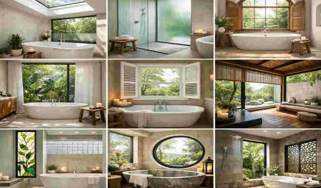Bathroom Window Designs
