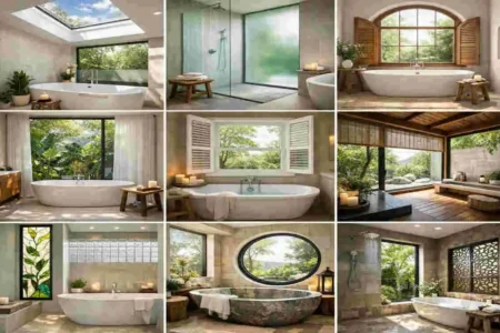 Bathroom Window Designs