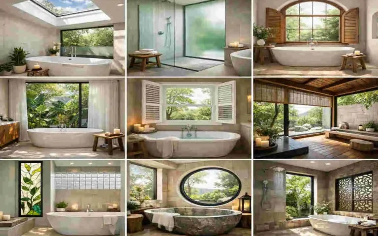 Bathroom Window Designs