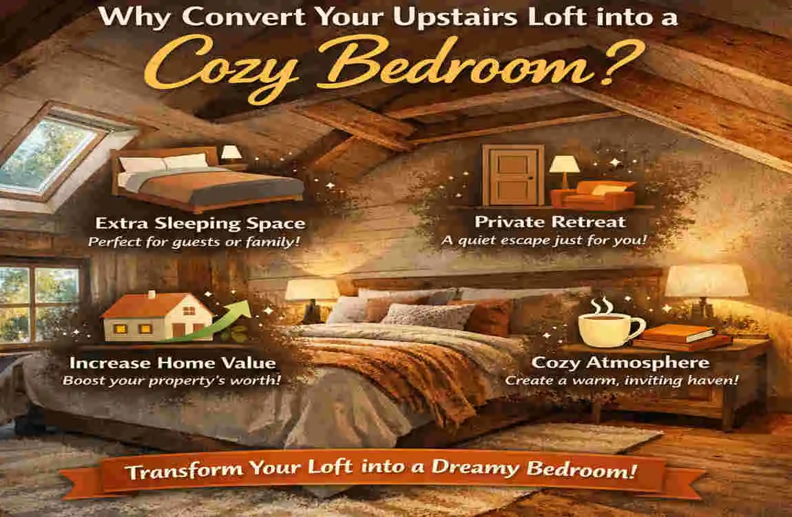 Upstairs Loft into a Dream Bedroom