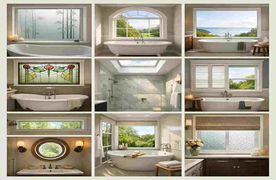 Bathroom Window Designs