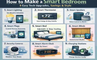how to make a smart bedroom