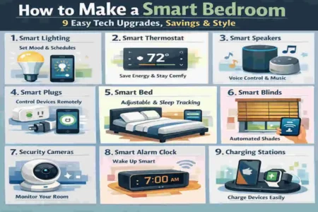 how to make a smart bedroom