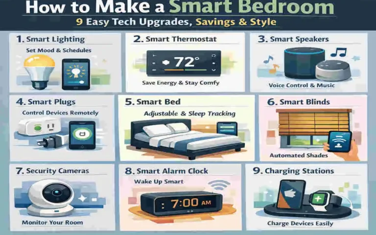 how to make a smart bedroom