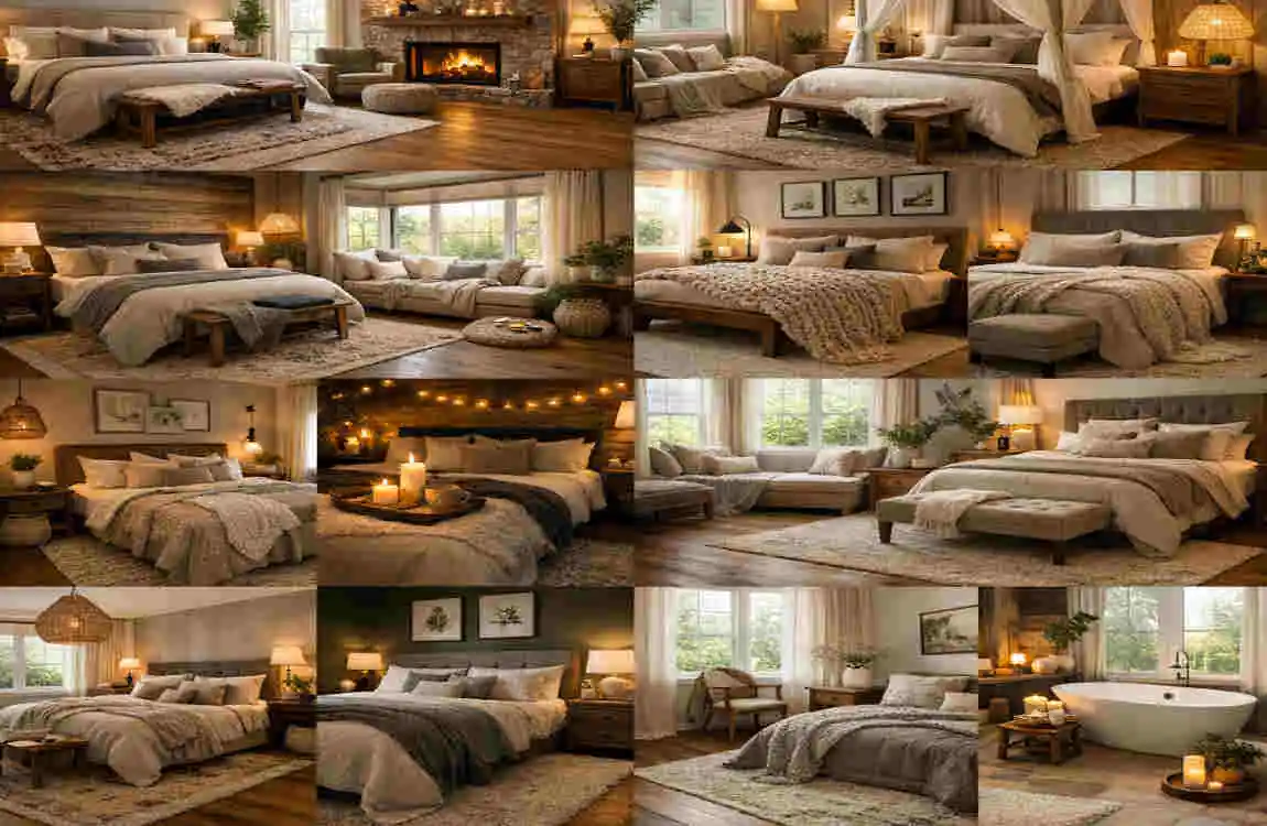 How to Decorate Master Bedroom:15 Cozy House Ideas
