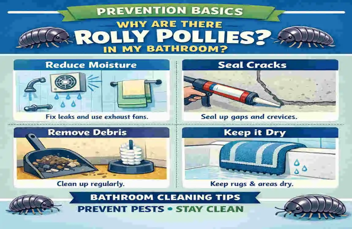 Why Are Rolly Pollies in My Bathroom?