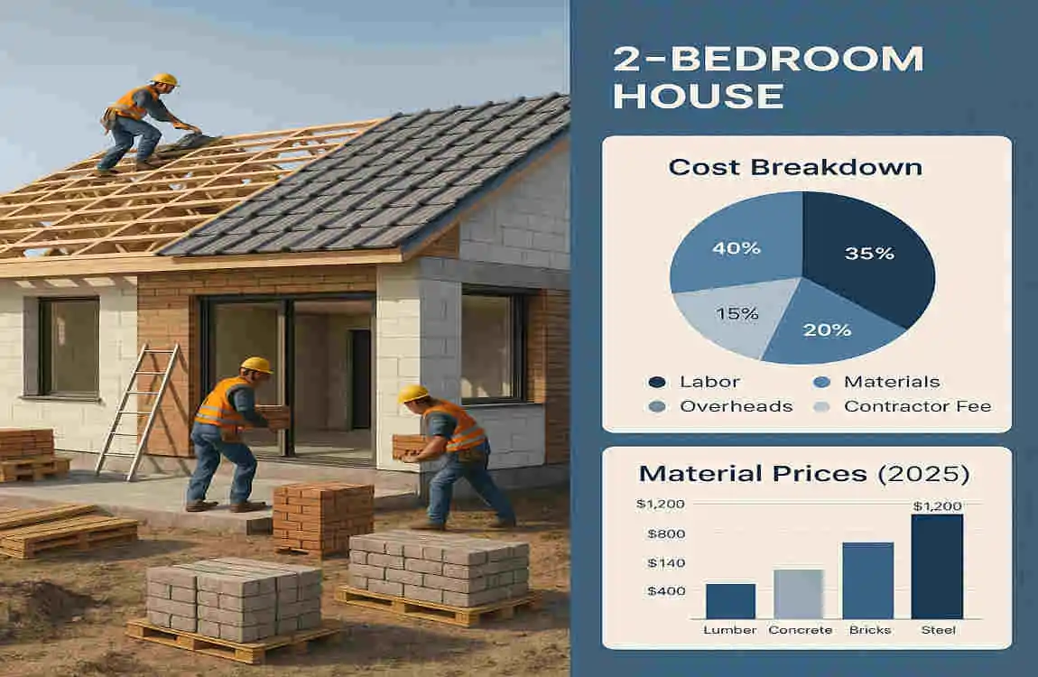 How Much Does It Cost to Build a 2-Bedroom House in 2025? Complete ...