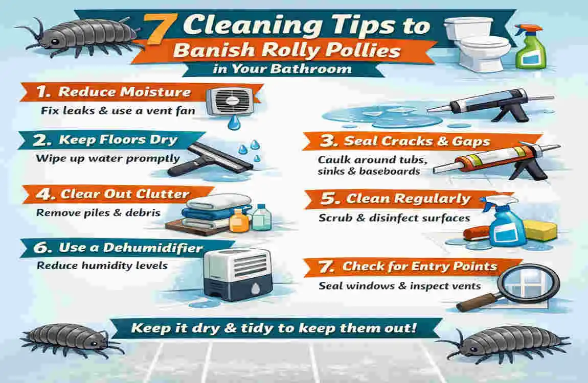 Why Are Rolly Pollies in My Bathroom?