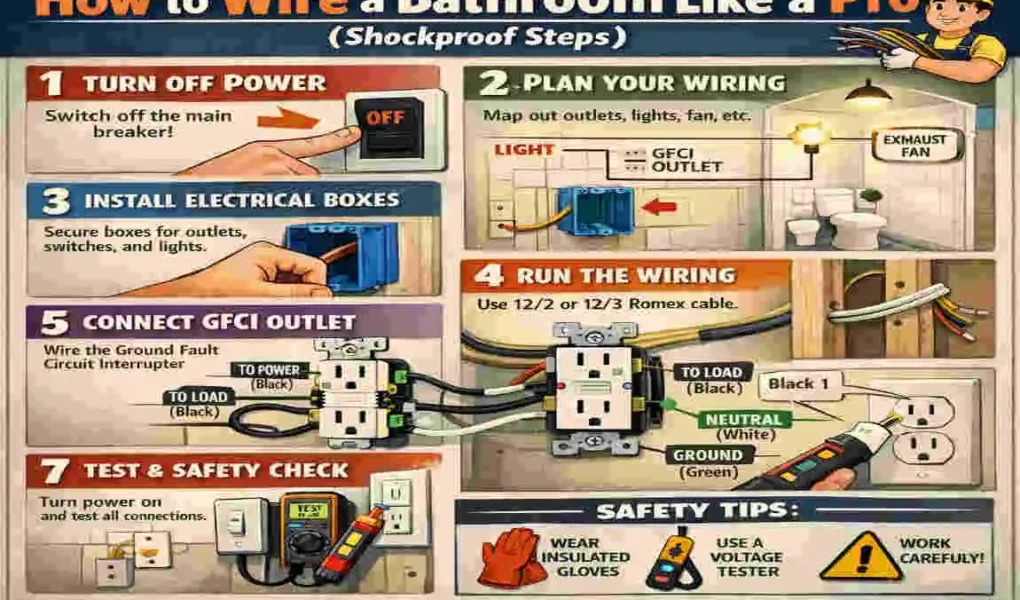 How to Wire a Bathroo