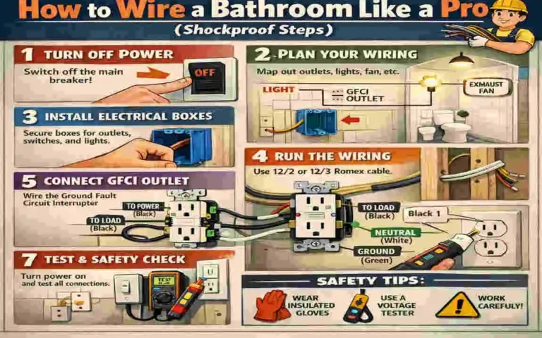 How to Wire a Bathroo