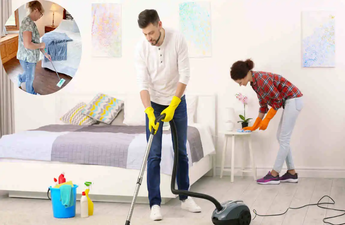 how long should it take to clean a bedroom