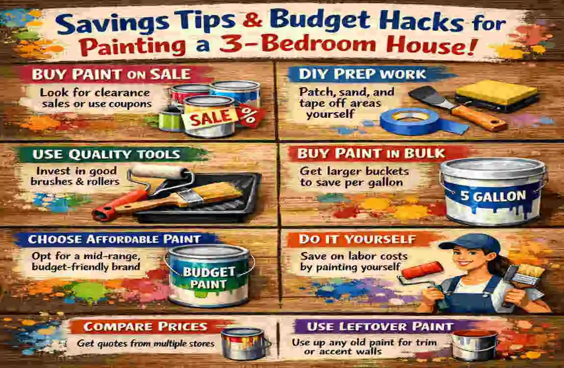 How Much to Paint a 3-Bedroom