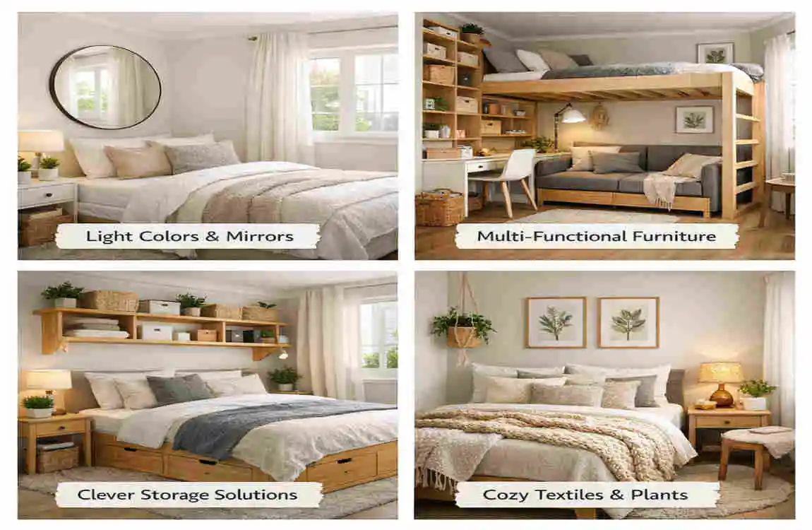 Cozy Bedroom Hacks: Simple Decor for Small Spaces