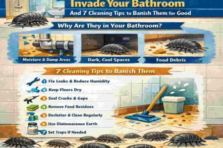 Why Are Rolly Pollies in My Bathroom?