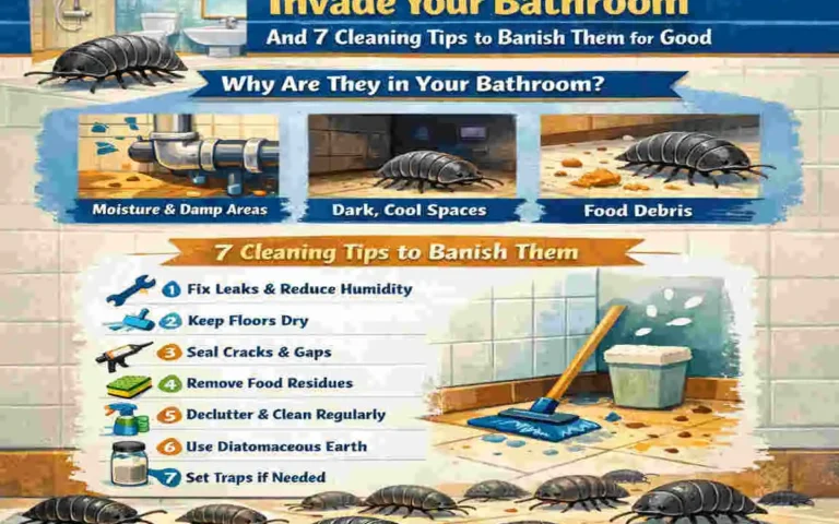 Why Are Rolly Pollies in My Bathroom?