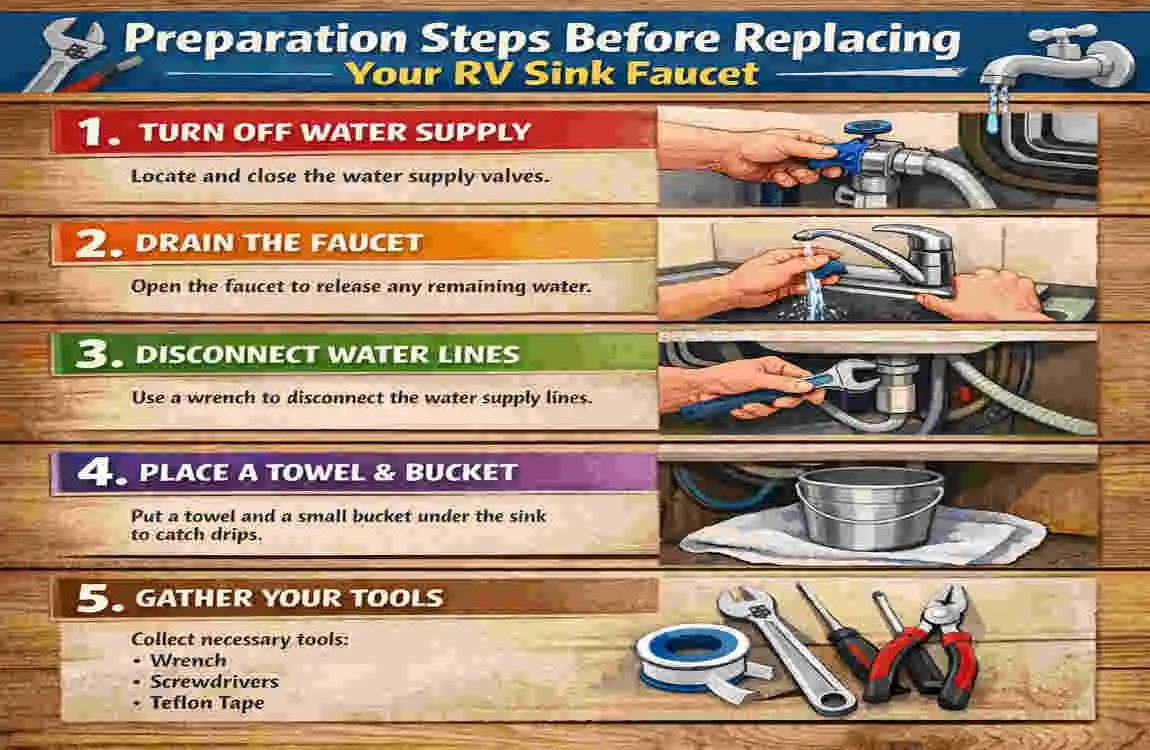 How to Replace RV House Bathroom Sink Faucet: Easy DIY Guide for Campers