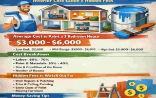 How Much to Paint a 3-Bedroom