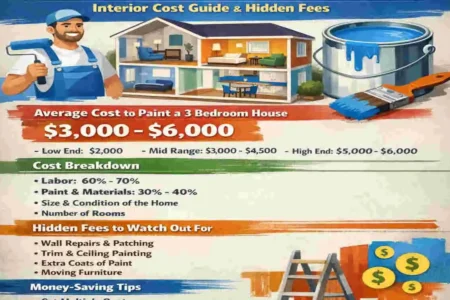 How Much to Paint a 3-Bedroom