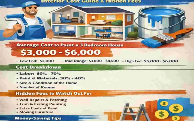 How Much to Paint a 3-Bedroom