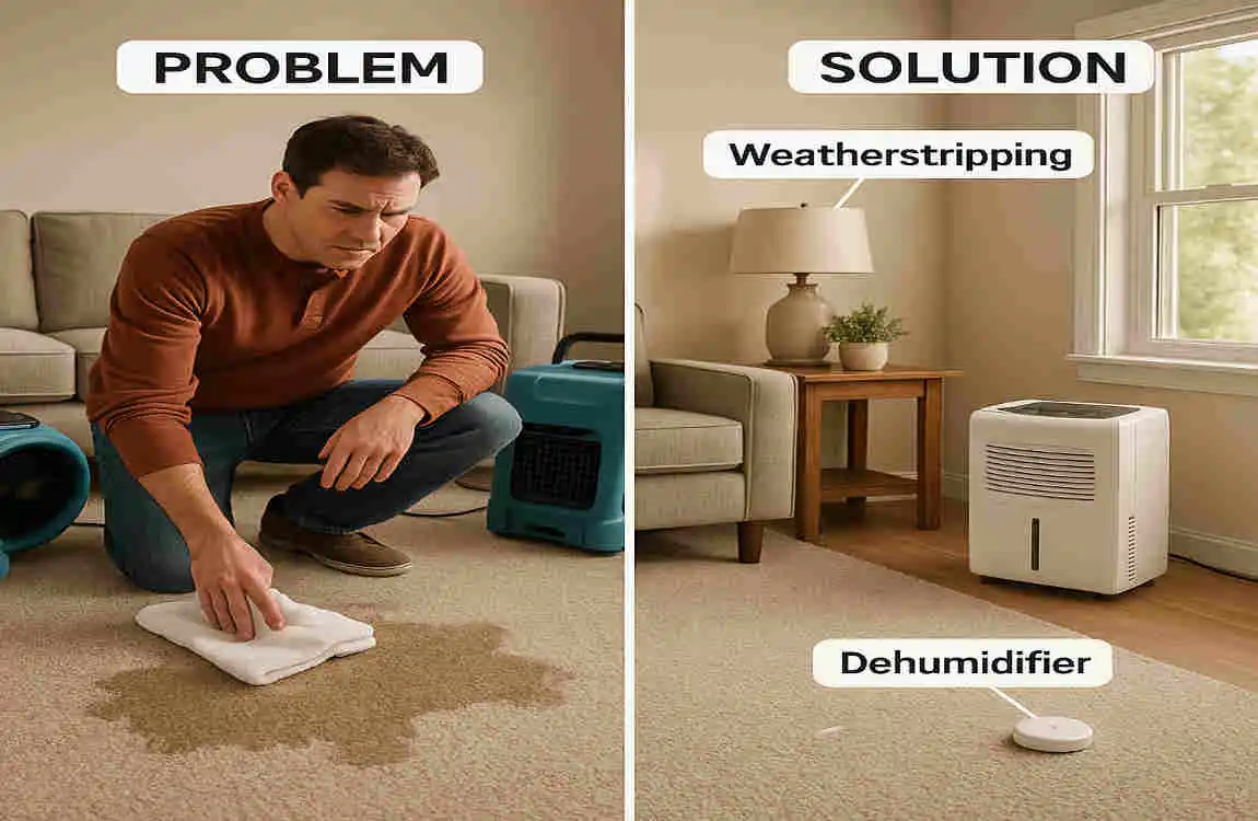 Why Is My Bedroom Carpet Wet? Top Household Causes and Easy Solutions for Homeowners