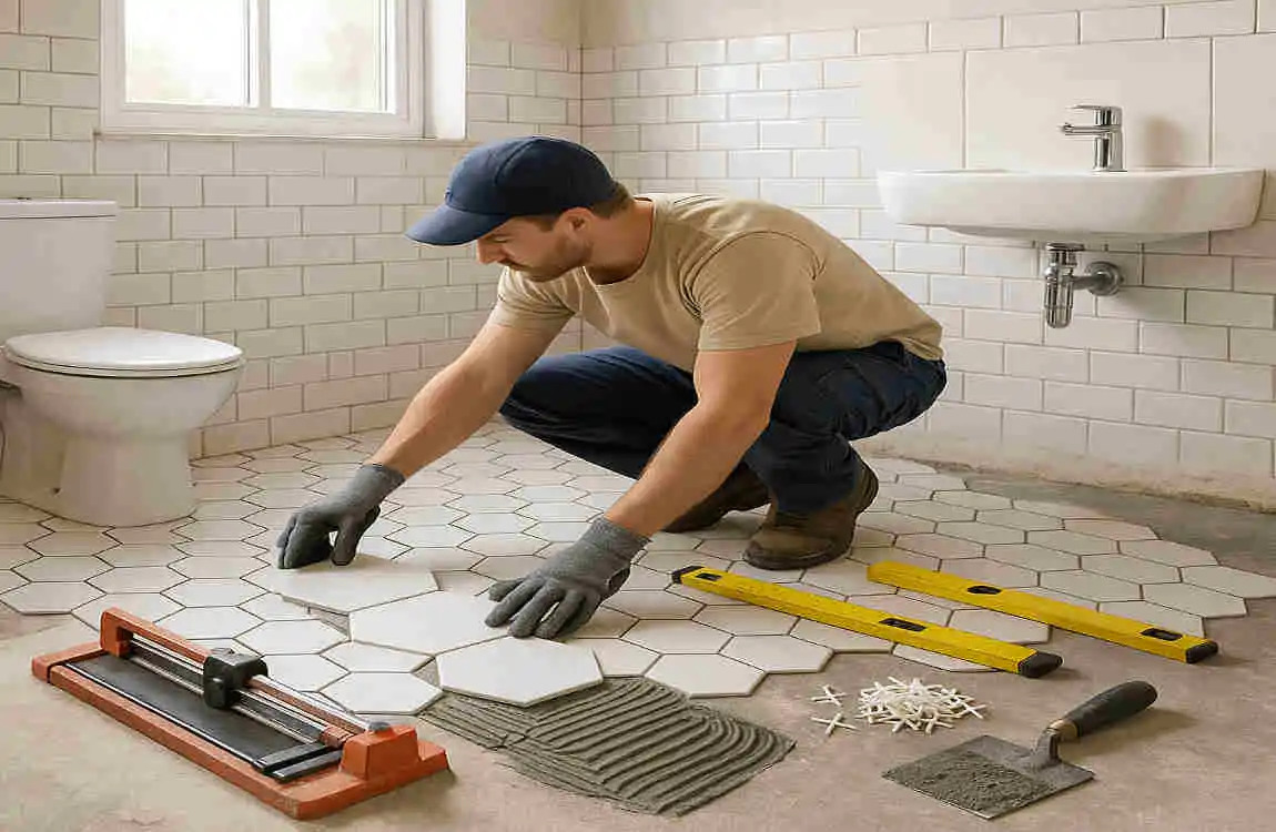 How to Tile a Bathroom Floor: Essential Tips for a Durable and Stylish ...