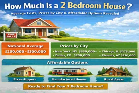 How Much Is a 2 Bedroom House