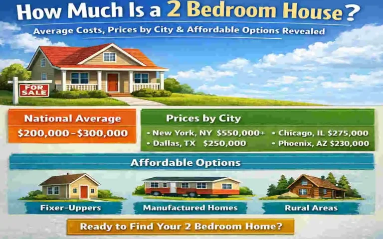 How Much Is a 2 Bedroom House