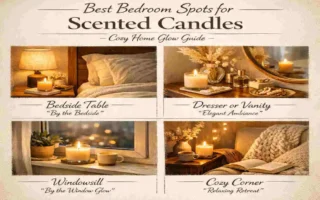 Best Bedroom Spots for Scented Candles: Cozy Home Glow Guide