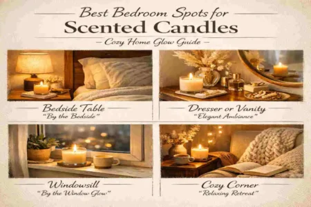 Best Bedroom Spots for Scented Candles: Cozy Home Glow Guide