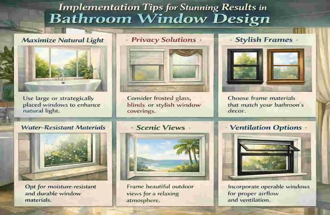 Bathroom Window Designs