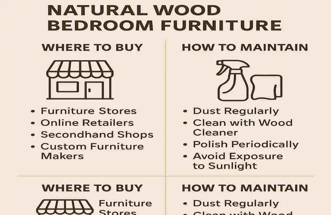 10 Stunning Natural Wood Bedroom Furniture Ideas to Warm Up Your House
