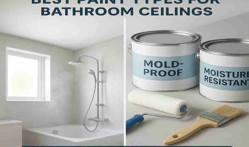 Best Paint Types for Bathroom Ceilings: A Homeowner’s Guide to Moisture-Resistant and Mold-Proof Finishes