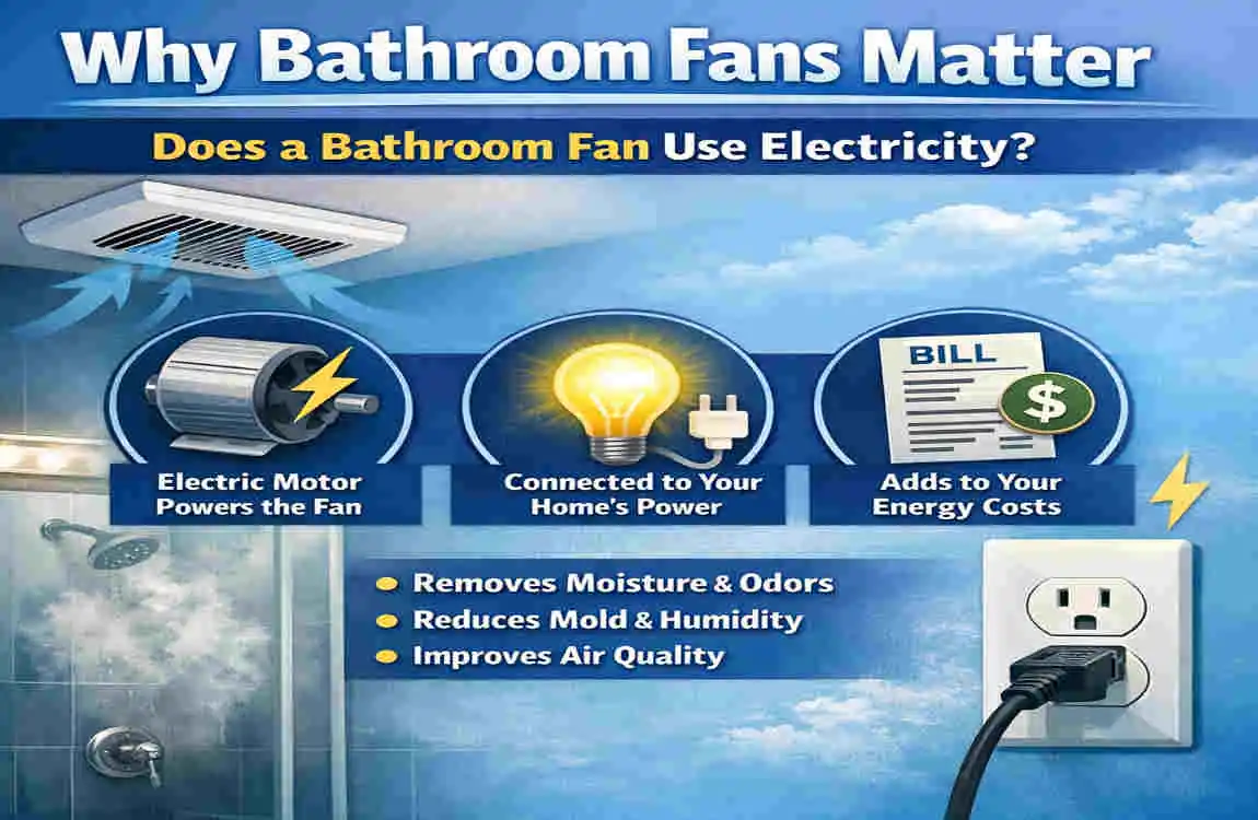 Does Bathroom Fan Use Electricity? Home Energy Facts