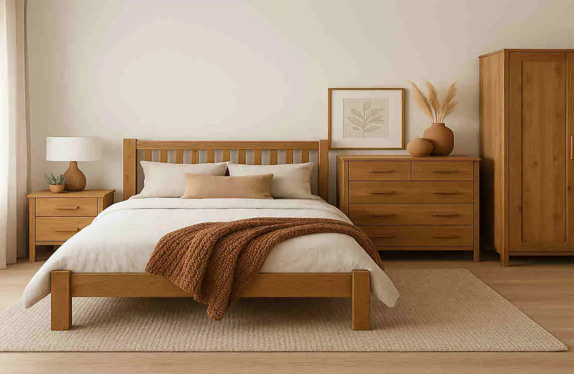 10 Stunning Natural Wood Bedroom Furniture Ideas to Warm Up Your House