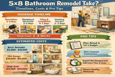 How Long for a 5x8 Bathroom Remodel