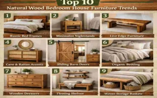 Top 10 Natural Wood Bedroom House Furniture Trends