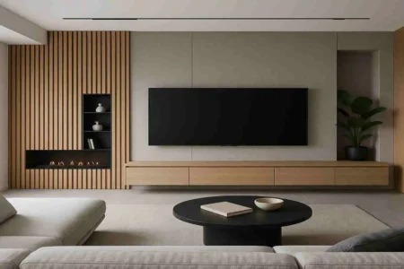 Modern false wall house ideas interior