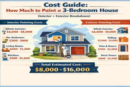 How Much Does It Cost to Paint a 3 Bedroom