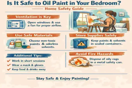Is It Safe to Oil Paint in Your Bedroom? Home Safety Guide