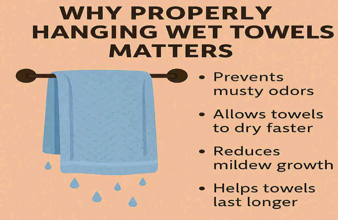 How to Hang Wet Towels in Your Bathroom: Space-Saving and Hygienic Solutions for a Modern Home