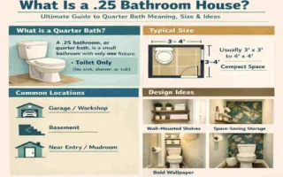 what is .25 bathroom