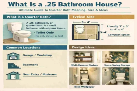 what is .25 bathroom