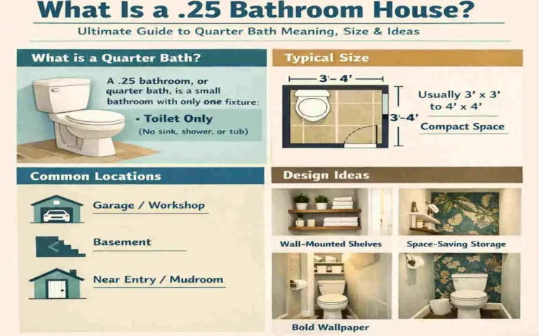 what is .25 bathroom