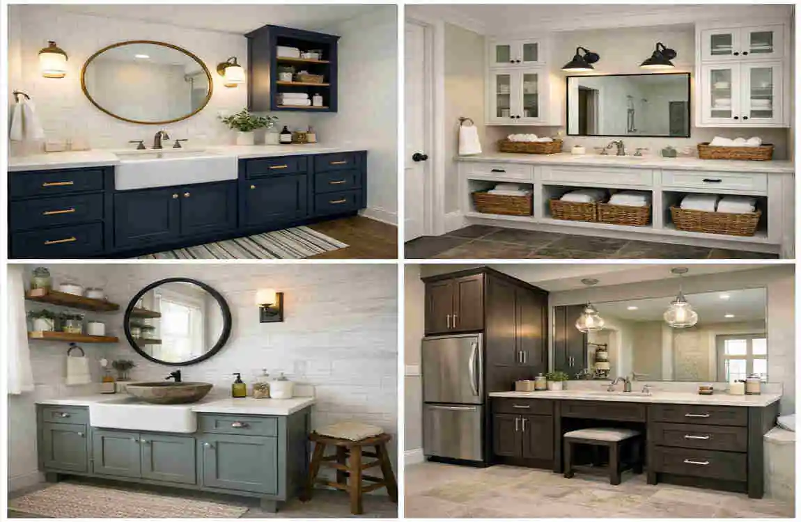 Can Kitchen Cabinets Go in Your Bathroom? Ultimate House Upgrade Guide