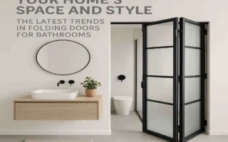 Maximize Your Home's Space and Style: The Latest Trends in Folding Doors for Bathrooms