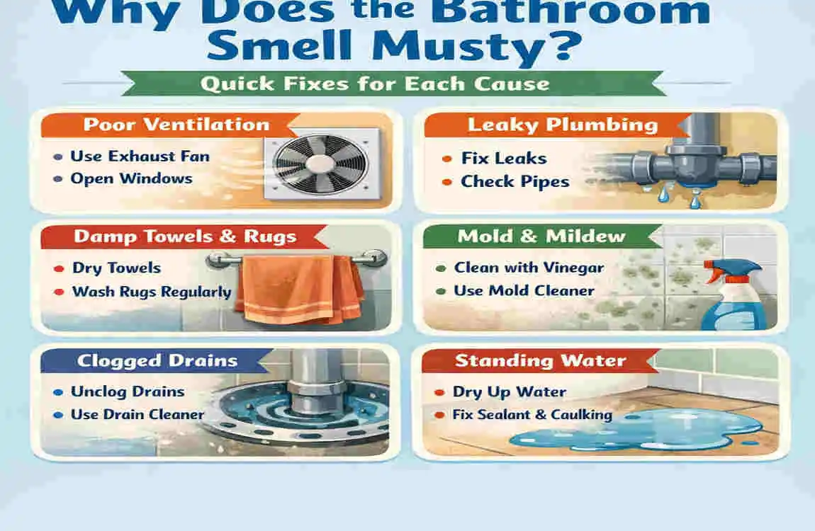 Why Does the Bathroom Smell Musty? 7 Hidden Causes & Easy Fixes for Fresh Air House