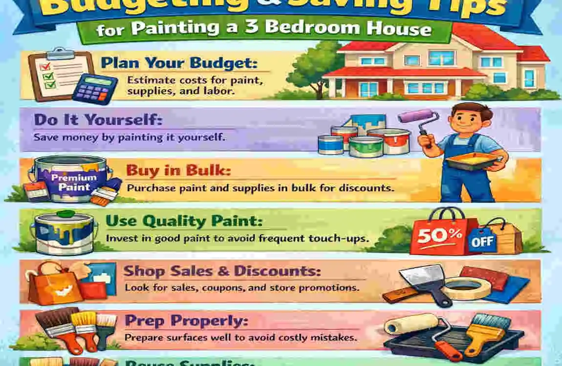 How Much Does It Cost to Paint a 3 Bedroom