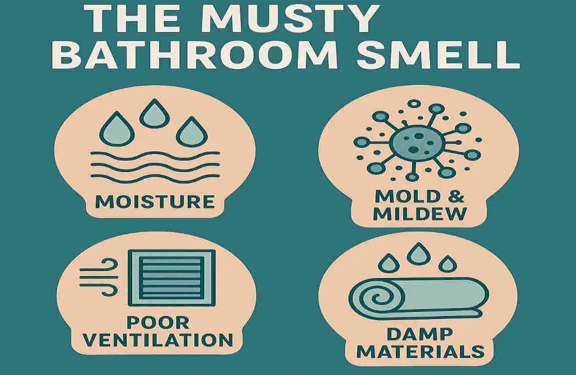 Why Does the Bathroom Smell Musty After Cleaning? Home Remedies to Eliminate Odors for Good