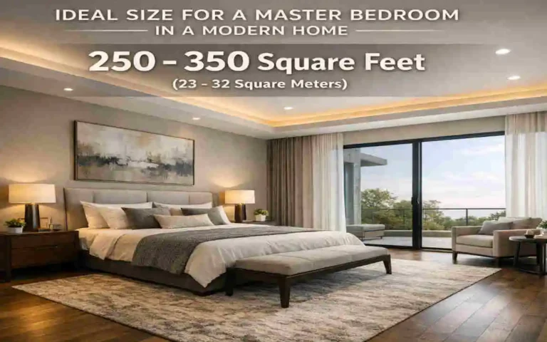 What's a Good Size Master Bedroom for Modern Homes?